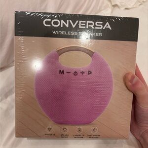 Pink Wireless Speaker
